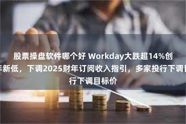 股票操盘软件哪个好 Workday大跌超14%创逾半年新低，下调2025财年订阅收入指引，多家投行下调目标价