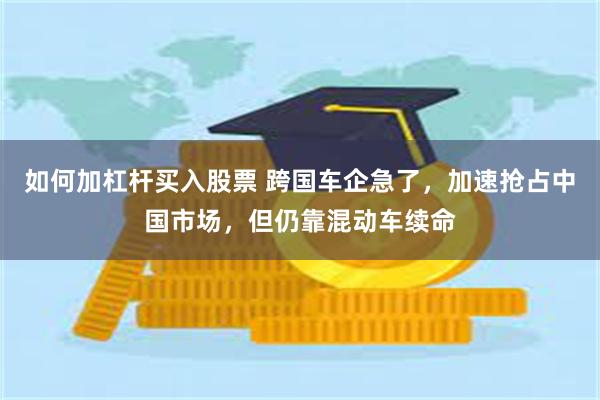 如何加杠杆买入股票 跨国车企急了，加速抢占中国市场，但仍靠混动车续命