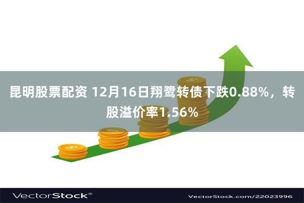 昆明股票配资 12月16日翔鹭转债下跌0.88%，转股溢价率1.56%